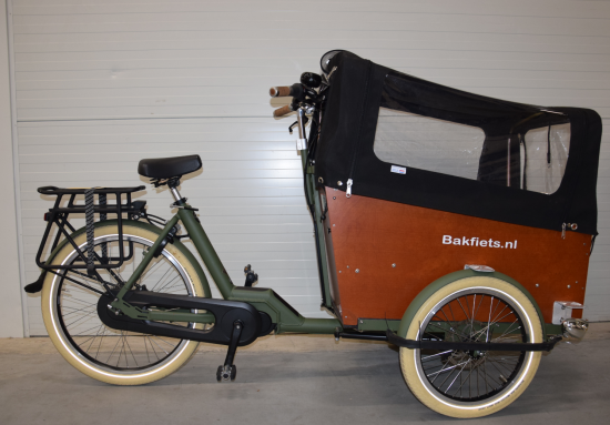Elektro Bakfiets Wide Cruis Lastenrad Einzelstück, Ausstellungs-Rad, Neu